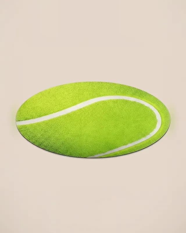 Tapete pelota de tenis